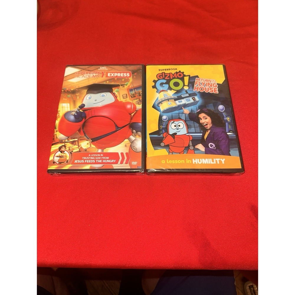 Superbook DVD Set Of 2 A Lesson In Humility And Jesus Feeds The Hungry